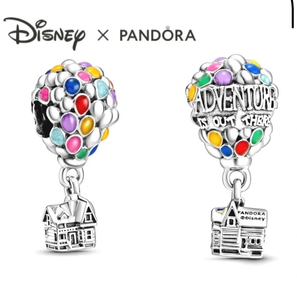 Pandora Jewelry Pandora Disney Pixar Up House Balloons Charm
